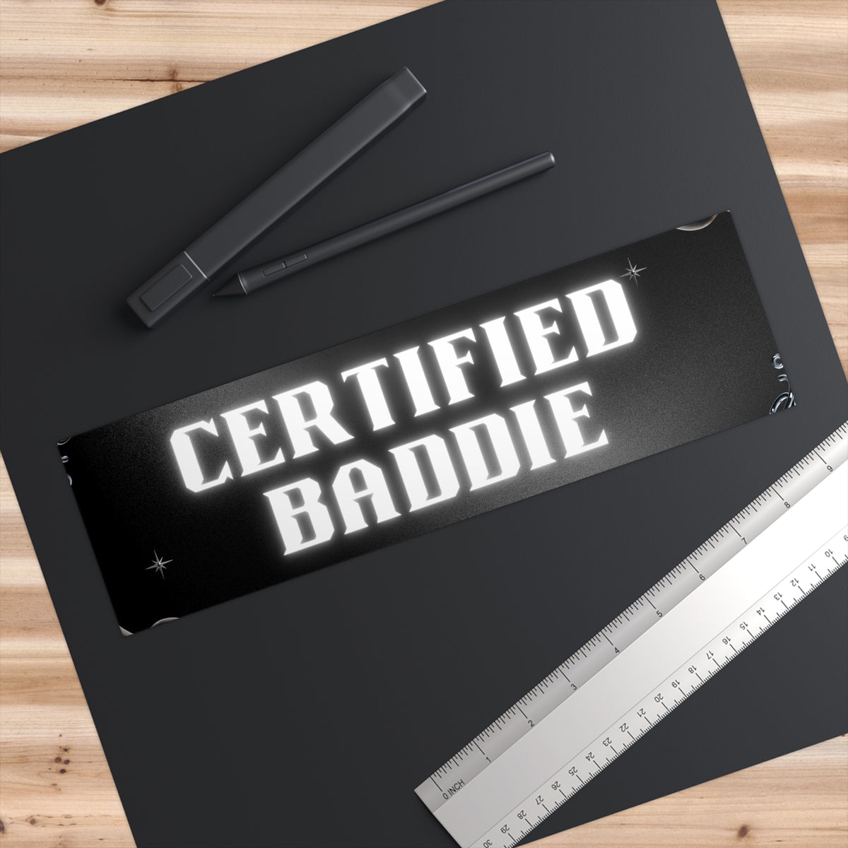 Certified Baddie Y2K Bumper Sticker