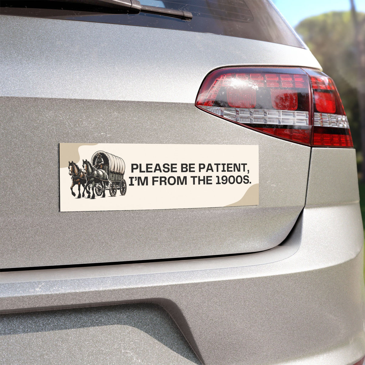 Born in the 1900s Car Magnet