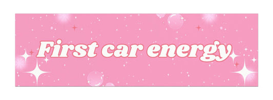 First Car Energy Car Magnet