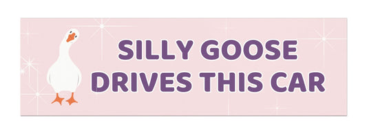 Silly Goose Car Magnet