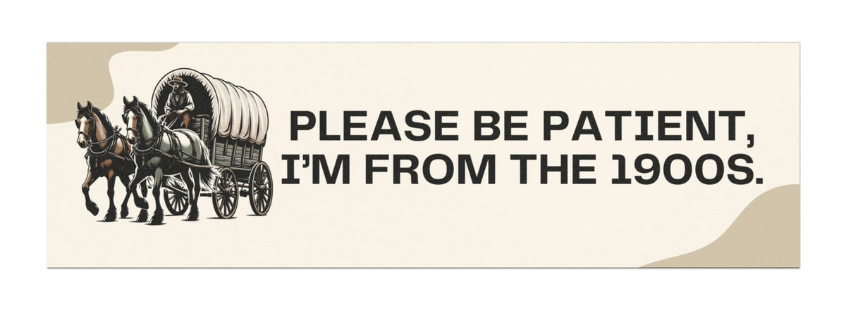 Born in the 1900s Car Magnet