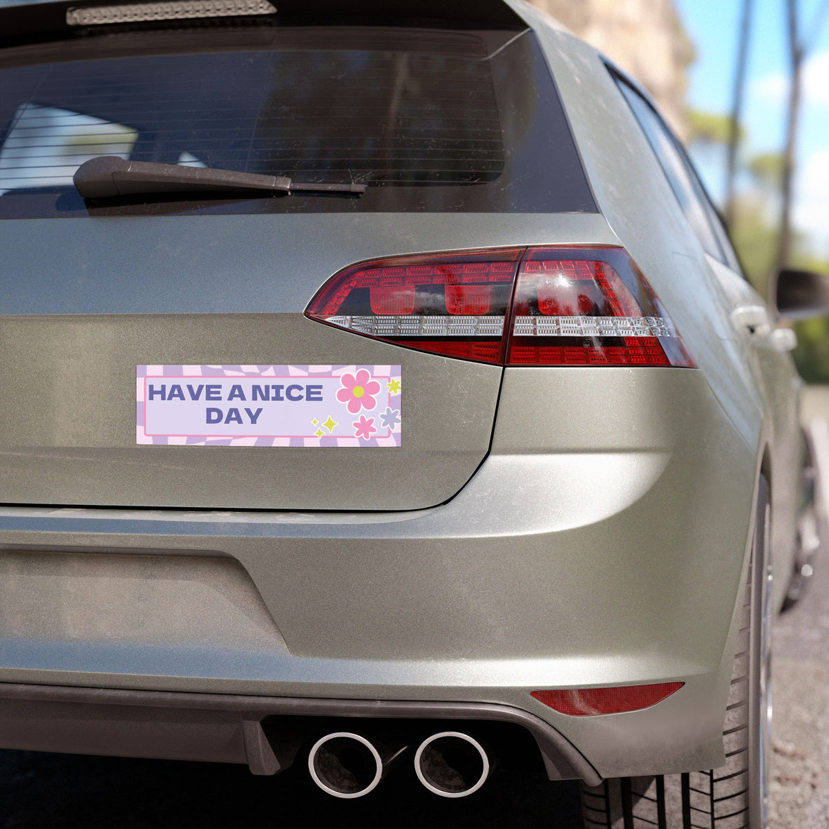 Have a Nice Day Car Magnet